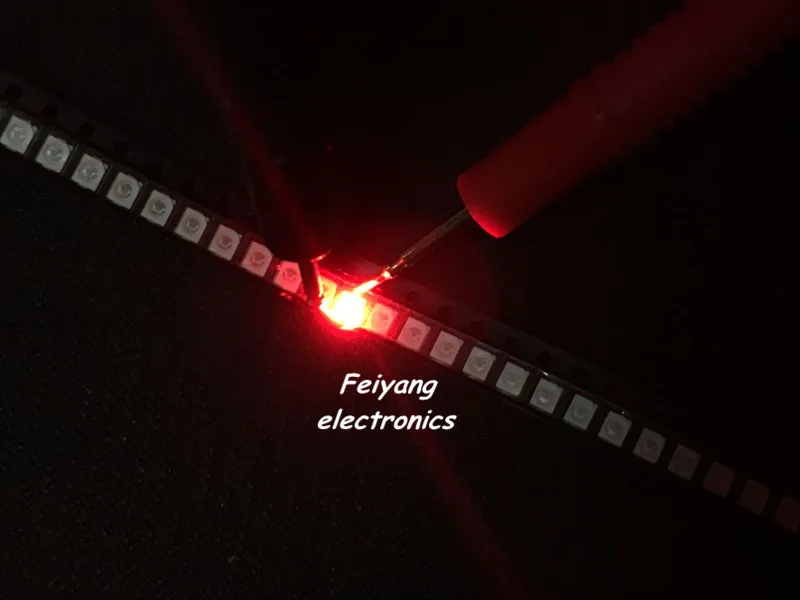 LED Per Segnalazione 100 LED SMD Blu Ultra-Bright 3528 (1210