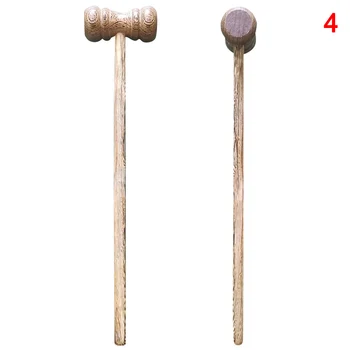 مطرقة تدليك خشبية لاسترخاء الجسم ، أداة تدليك للخصر الخلفي والرأس والساق - Image 3