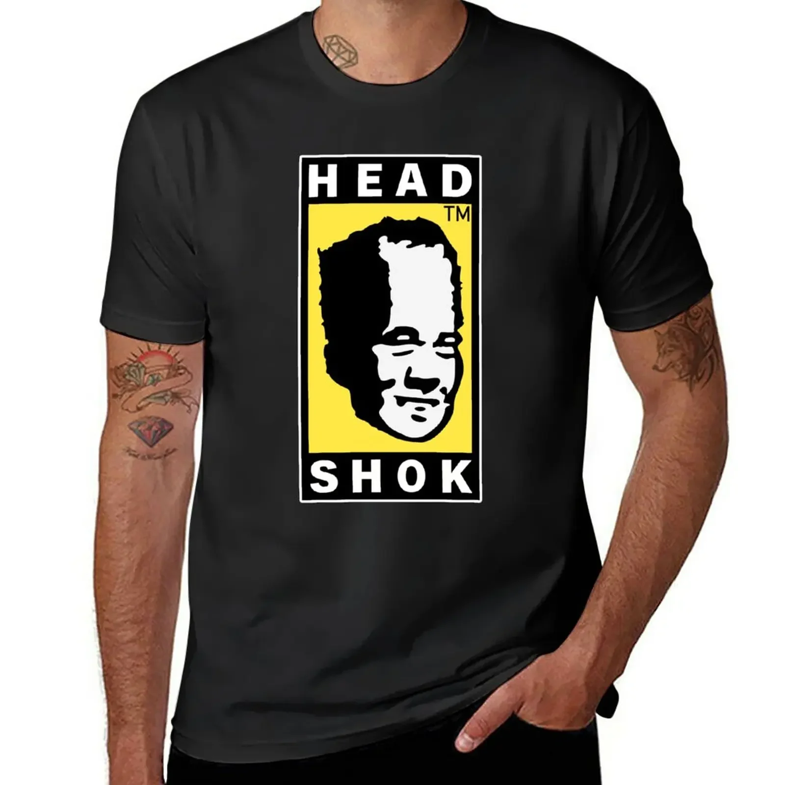 

Head Shok Stroke T-Shirt for a boy summer clothes mens t shirts