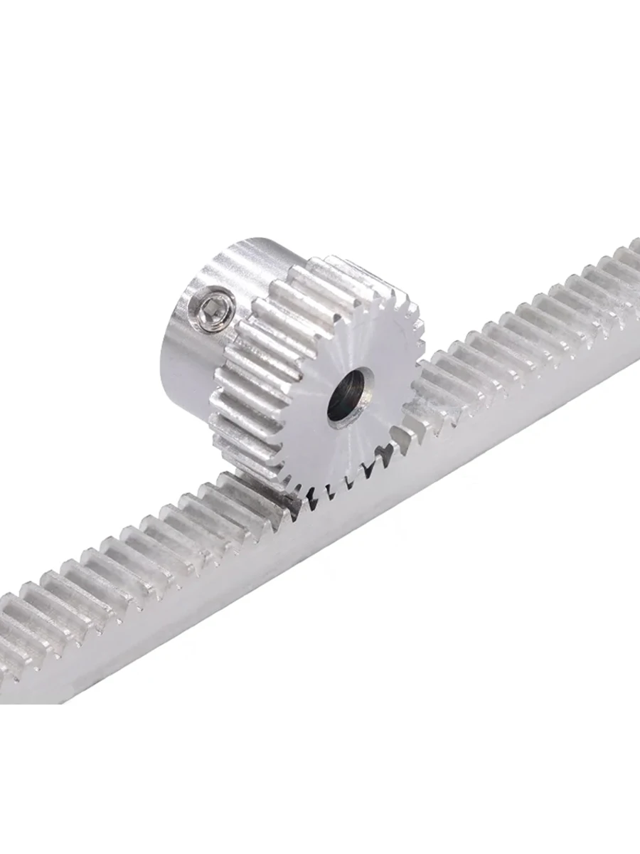 Stainless Steel Drive Rack 1pc 0.5M 1M 304 Stainless Steel Rack 0.5 1 Module Straight Teeth Drive Rack Length 200/300/500mm 5x5 5x8 5x10-15x15 Spur