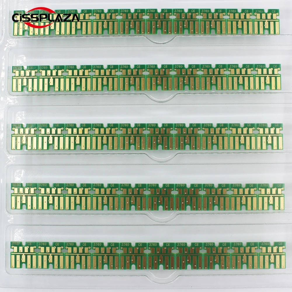 CISSPLAZA One Time Chips Compatible For Ink Cartridge T376 For Epson Picture Mate PM-525 printer chip