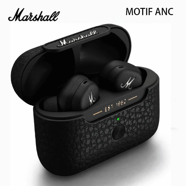 Marshall-auriculares intrauditivos con Bluetooth 5,2, audífonos con  cancelación activa de ruido, ANC True, impermeables, HKversion - AliExpress