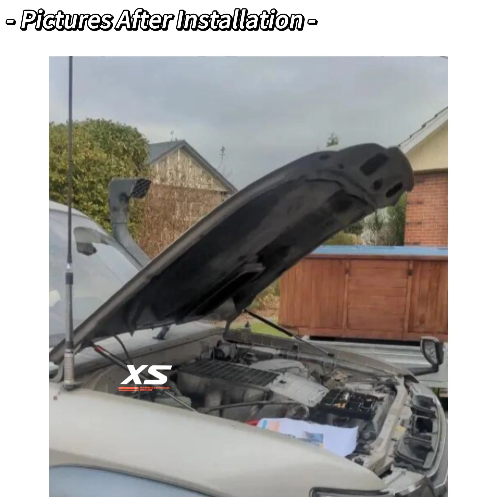 BRIGHTZ プラド 95 5ドア 最高級 ボンネットバイザー 金具付 INJ-V-062 ランクル ランドクルーザー RZJ95W VZ | BRIGHTZ プラド 95 5ドア 最高級 ボンネットバイザー 金具付