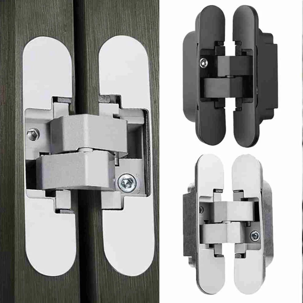 

Hardware Stainless Steel Invisible Loop Cross Door Hinge Furniture Supplies Window Accessories Hidden Hinges Door Hardware