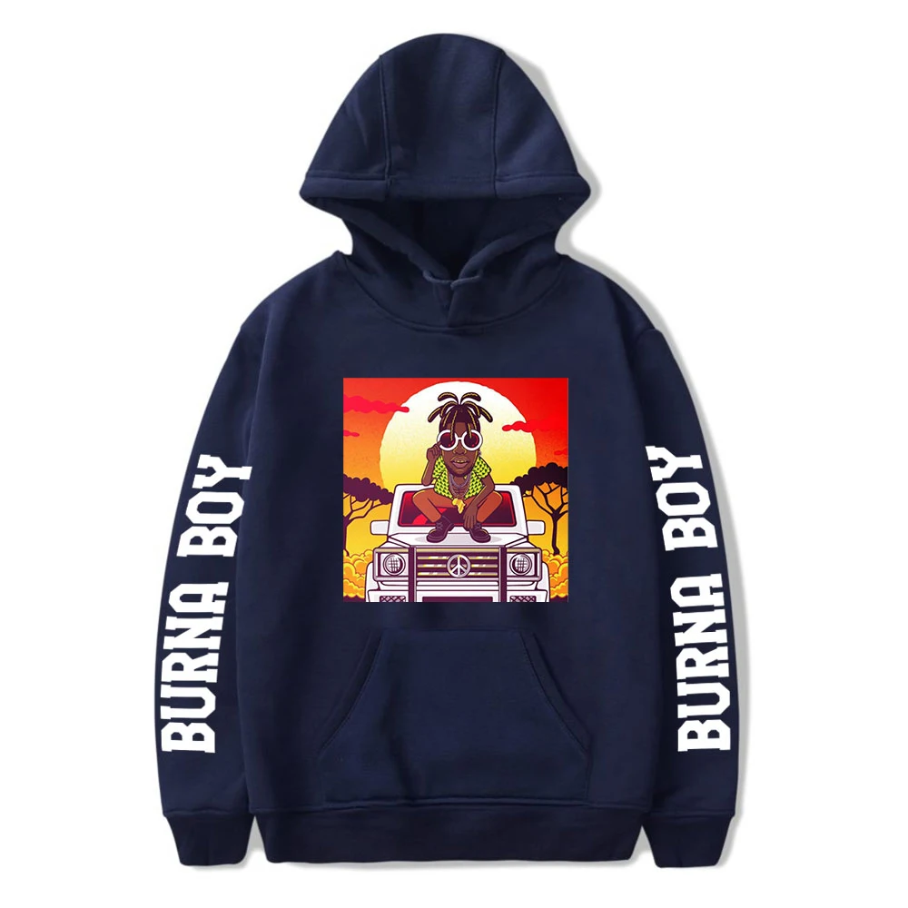 

Boy Girls Newest Burna Boy Hoodie Hip Hop Men Women Sweatshirts Fashion Design Hoodies Boy Girl Harajuku Streetwear Pop Reggae C