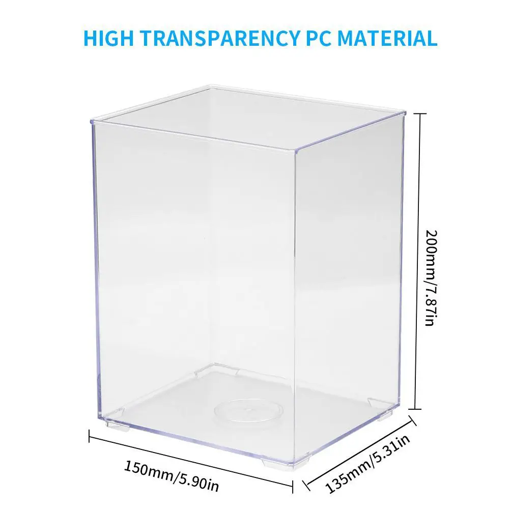 Title 3, Ultra Clear Glass Fish Breeding Isolation Box, ...