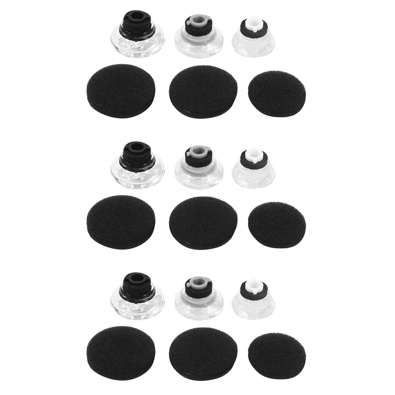 Hot 9 Pezzi Di Ricambio Per Tappi Per Le Orecchie Grandi, Medi E Piccoli Per Plantonics Voyager Legend Eartip Kit