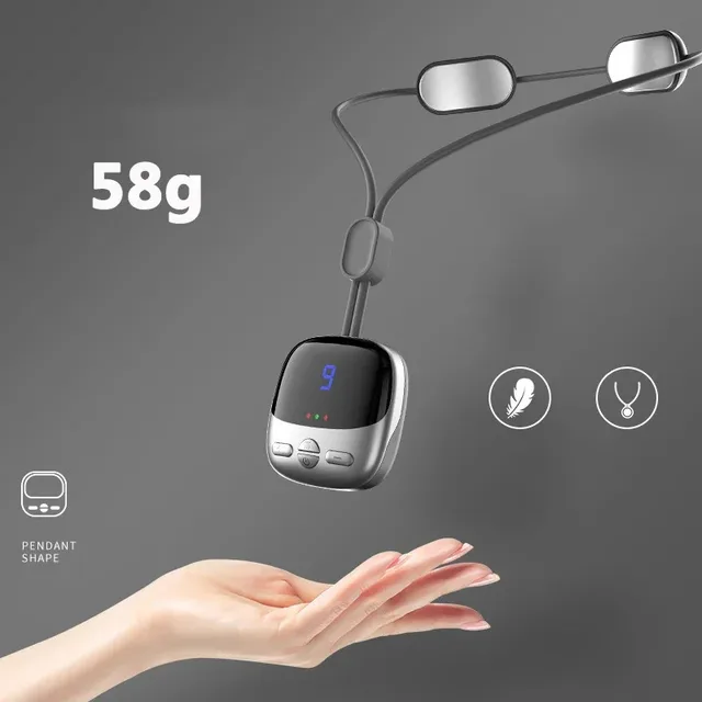 Cervical Massager Portable Massage Pendant for Relaxing Neck and Shoulders, 9 Intensity Levels and 4 Massage Modes 6