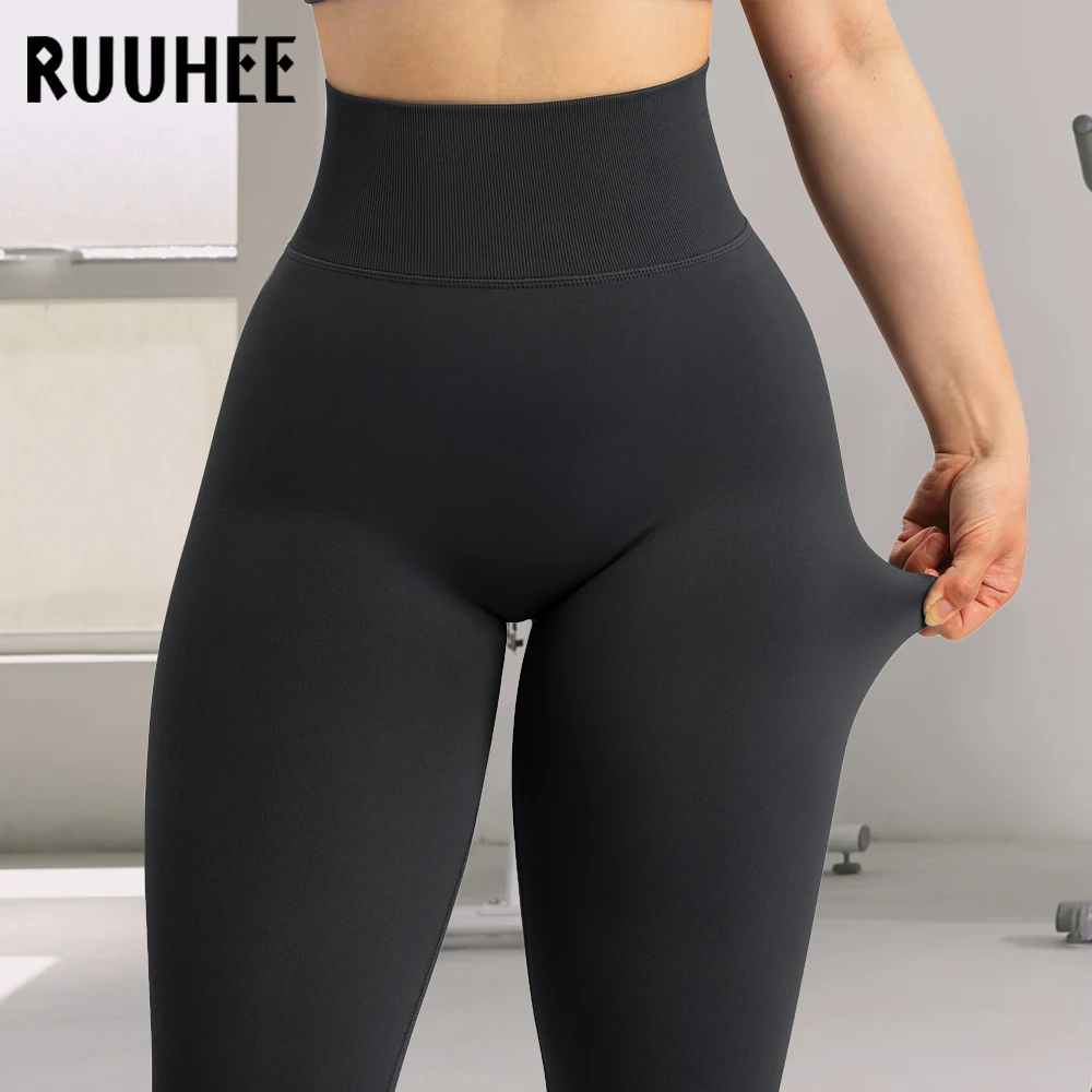 Crz yoga feminino nu sentimento alto-rise apertado calças de yoga workout  fitness leggings com alta elasticidade-25 polegadas - AliExpress