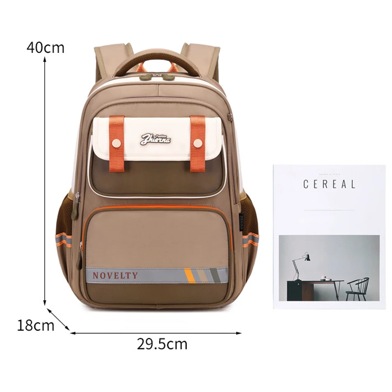Back to School Waterproof Girls' School Backpack Aesthetic School Bag for Boys Designer Luxury Back Pack Kids Class Bags 2025 6