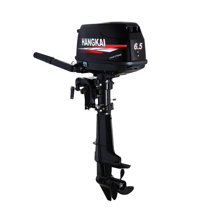 Motor Fueraborda De Gasolina 4 Tiempos 4HP - 55 Cc, Arranque Manual, Para Botes Inflables Y Pesca, Peso 11.1 Kg
