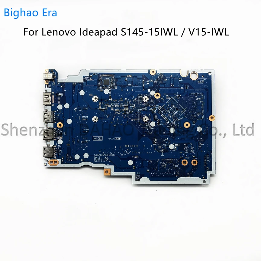 Placa-mãe Portátil para Lenovo Ideapad S14515iwl V15-iwl Fv440 Fs441 Fs540 Nm-c121 Intel i3 Cpu i5 4gb de Ram Ddr4 5b20s41727 - Imagem 4
