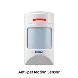 KERUI Smart Wireless Home Security Alarm System with Motion Sensor and Alexa Integration - UK Plug (Anti Pet Infrared)