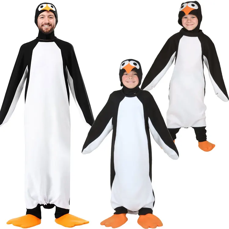 

Ye's Halloween Children's Day costumes Adult children's luxury Madagascar penguin dress up costumes parent-child costumes