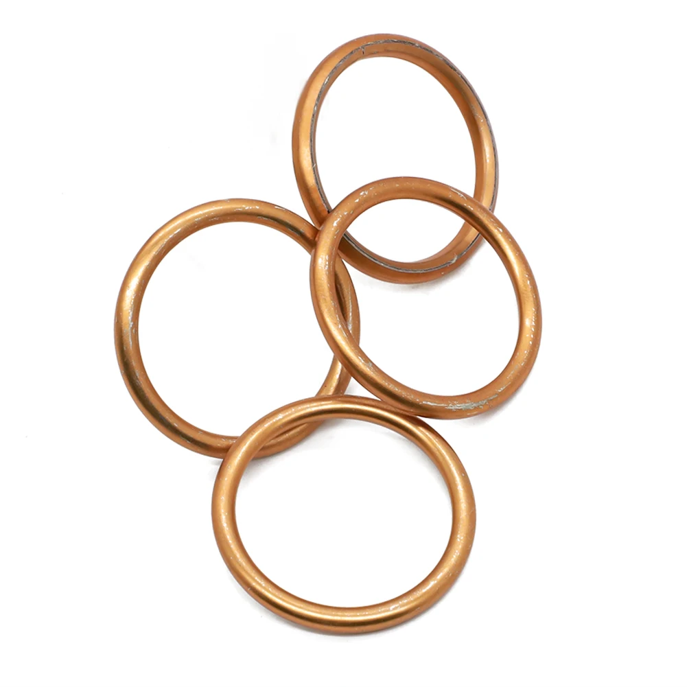4PCS Exhaust Pipe Gasket For Yamaha YFS200 Blaster 1989-2000 2006 For Honda CB700 CB750 CB900 CB1000C CB1100F 18291-MM5-860