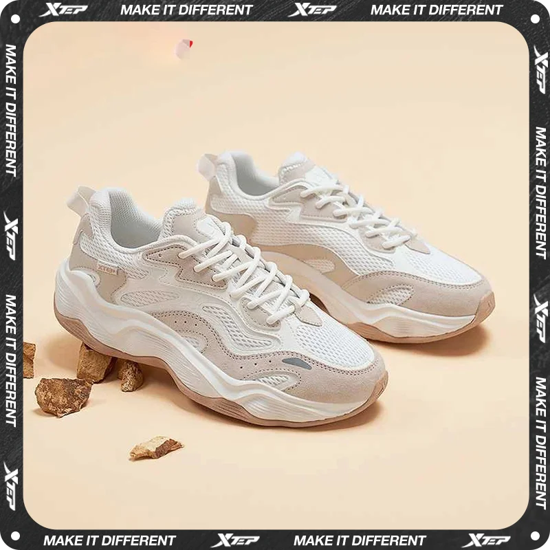 Xtep Casual Shoes For Men 2024 Summer Comfortable Fashion Men's