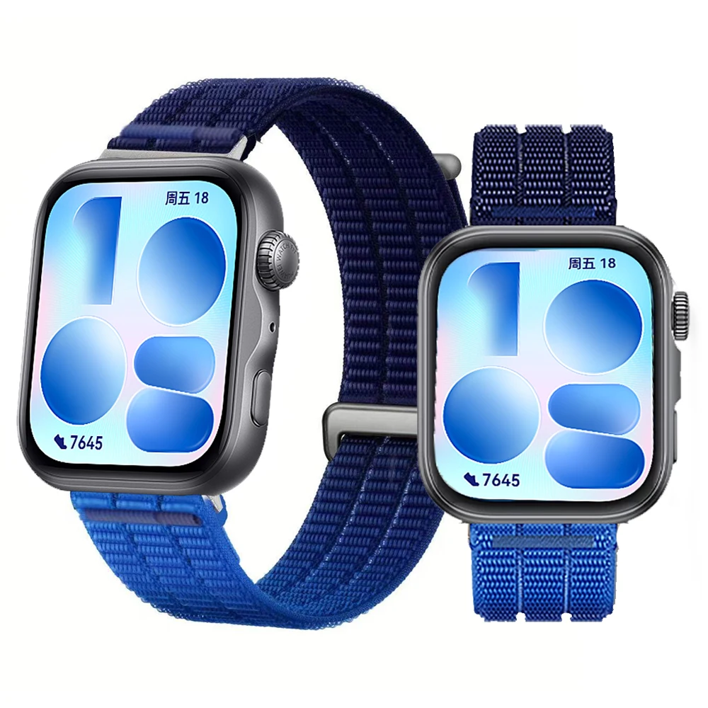Breathable Sport Nylon Smartwatch Band Bracelet