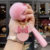 Creative Plush Keychain Pendant Female Fashion Cute Cartoon Car Keychain Ladies Backpack Ornament Bag Pendant Couple Gift 4