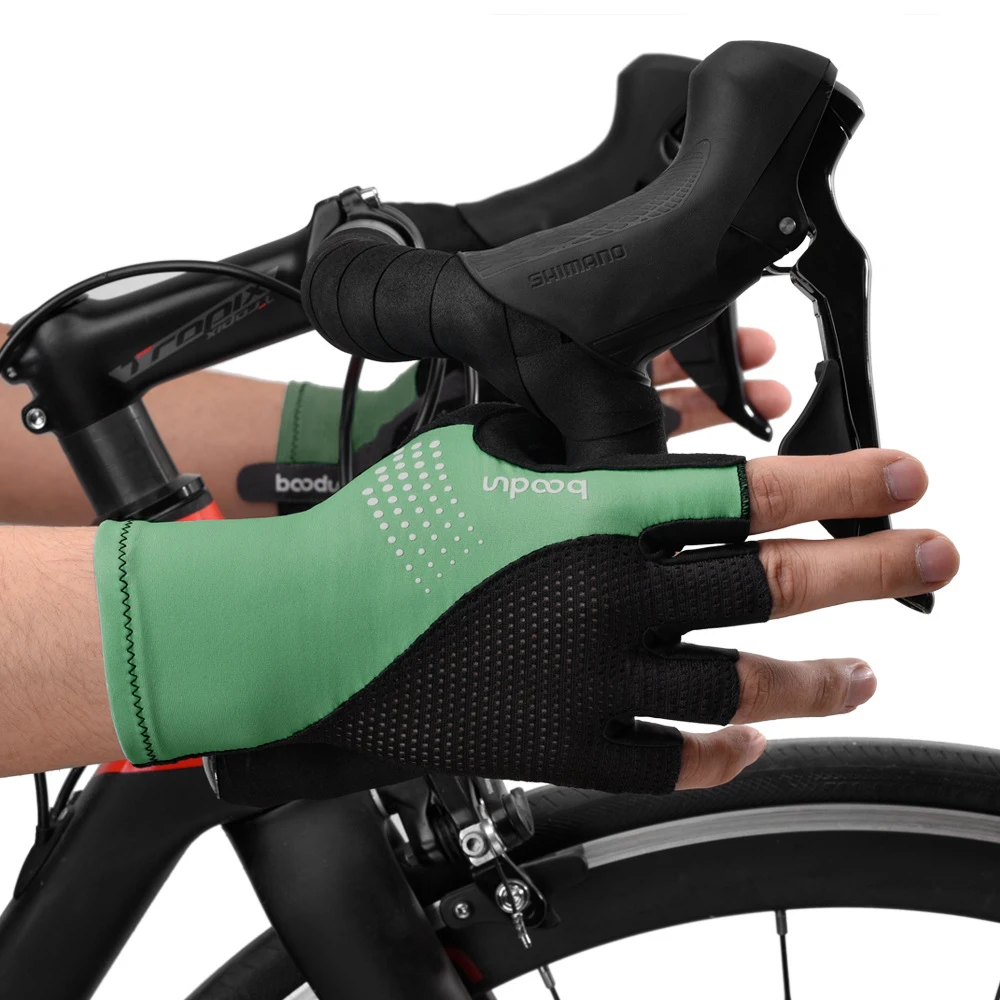 

MTB Bicycle Sports Cycling Gloves Half Finger Men Women Running Fitness Gym Riding Motorcycle Anti-Slip Breathable Bicycle Glove