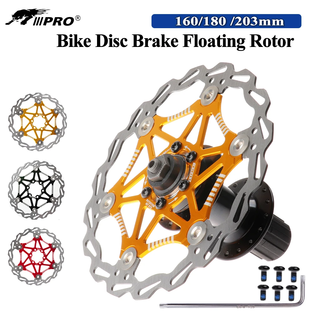 IIIPRO-160-180-203-mm-Bike-Disc-Brake-Rotors-Floating-DH-Ultralight ...