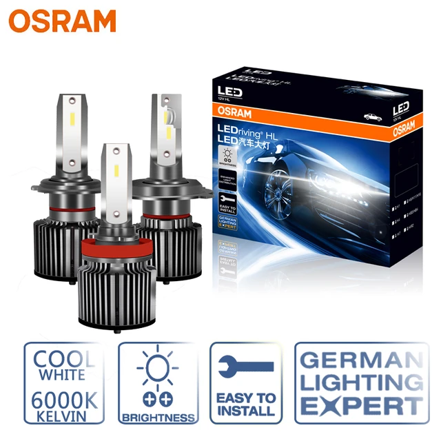 Osram H1 H4 H7 Led Bulbs 6000k H8 H9 H11 Car Lamps 9012 Hir2 9006