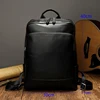 Handmade Genuine Leather Men Backpack Retro First Layer Leather Computer bag Latop Bags Casual Men's Travel Backpack Shoolbag 6