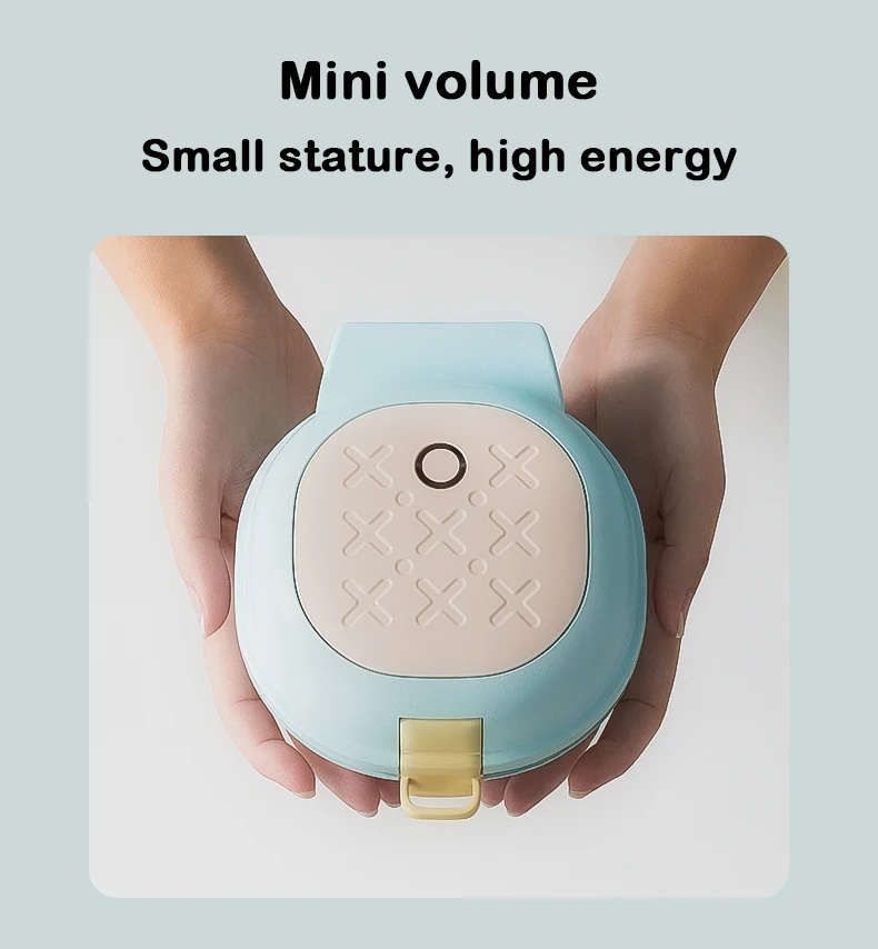 Description Picture 3 of itemDMWD Mini Electric Muffin Machine Double Sided Heating Waffles Maker Sandwich Omelette Breakfast Pancake Electric Baking Pan