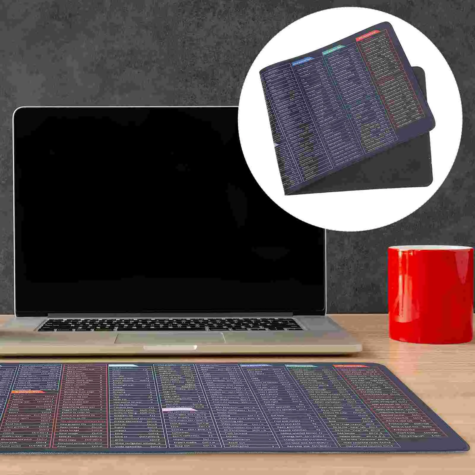 

Keyboard Pad Large Mouse for Desk Home Office Decor Accessories Mat Desktop Pads