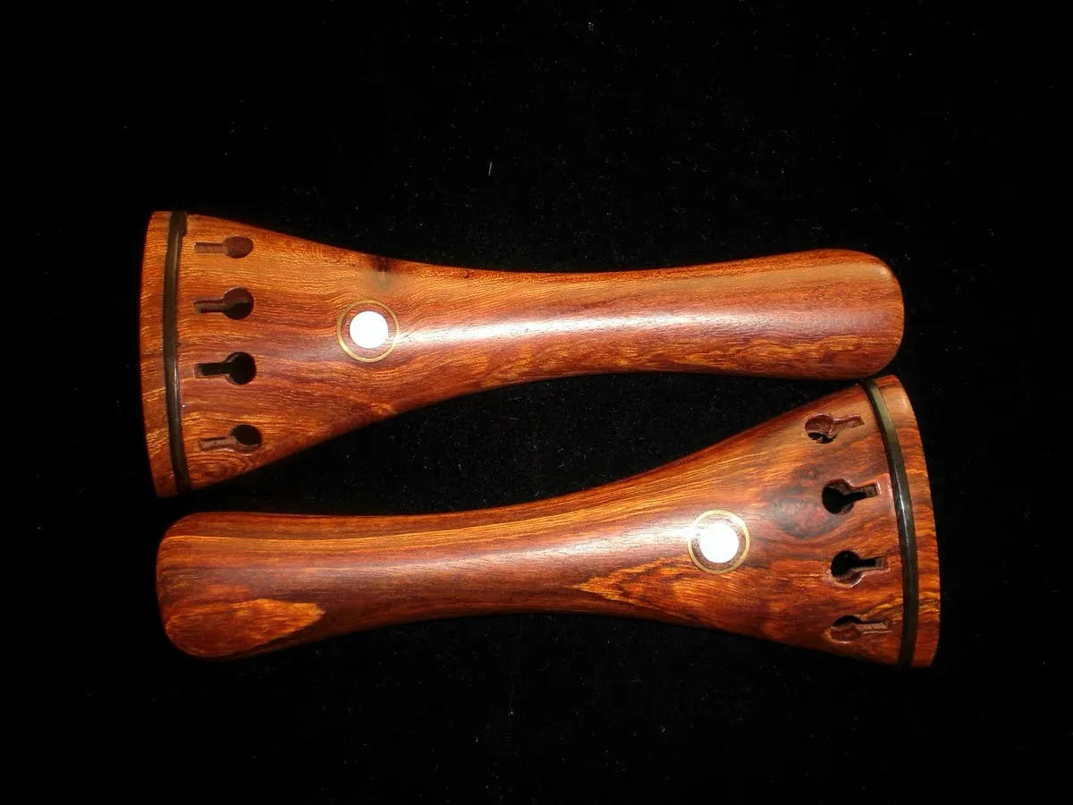 1 Pcs Beautiful Violin Tailpiece Red Wood Tailpiece 4/4 Violin High