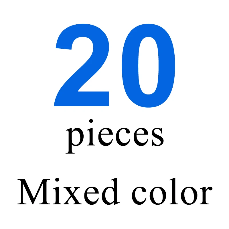 20pcs Mix color