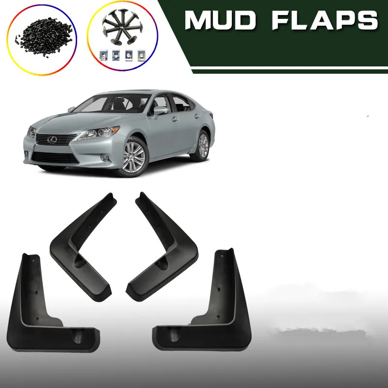 Car Mud Flaps FOR LEXUS ES 250/350/300h 6th generation (XV60) 20132018
