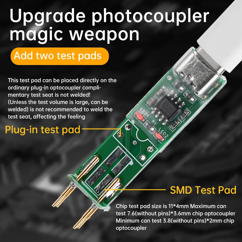 Optocoupler Tester Optocoupler Test Detection Tool Online Test Module Electronic Repair Testing Board