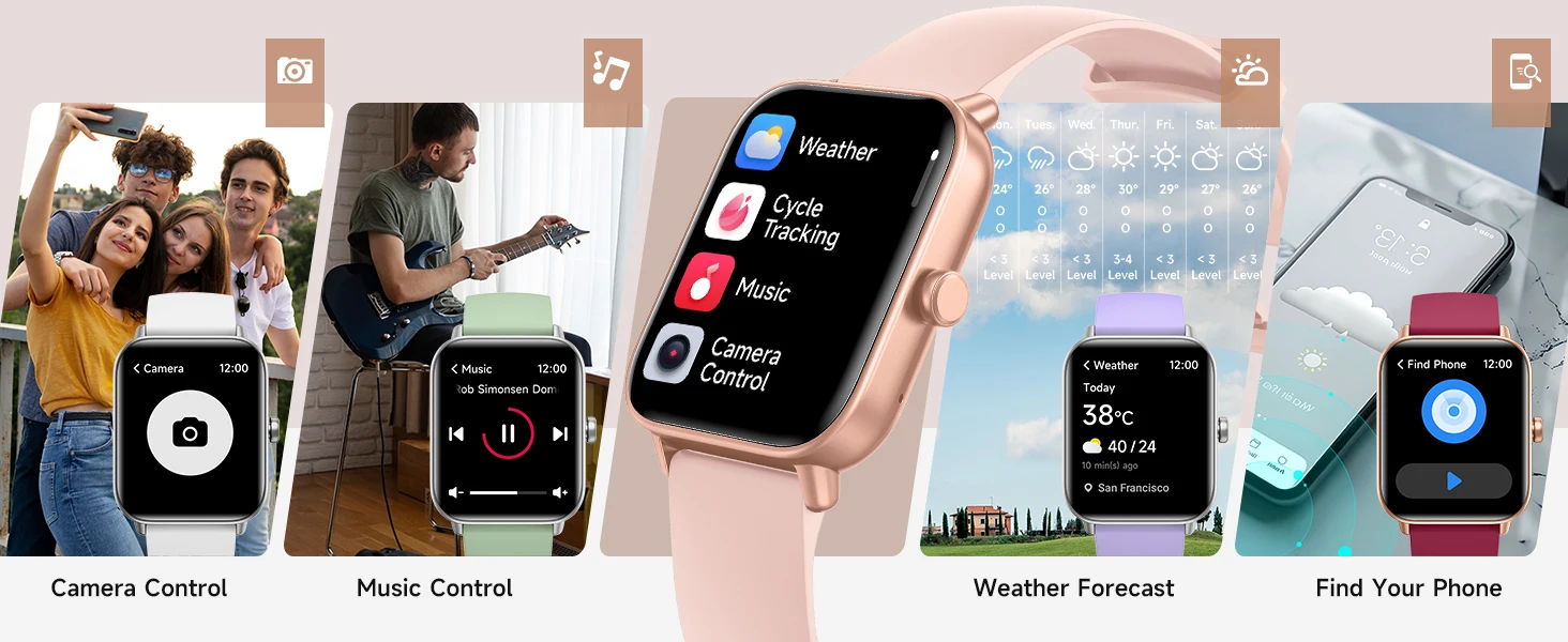 mens smart watches for iphone