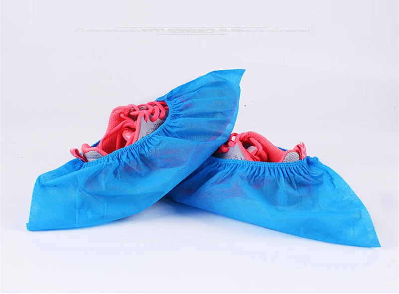Neue Schuhüberzüge, wasserdichte Einweg-Regenschuh- und Stiefelüberzüge, rutschfeste Gummi-Überschuhe für Regenstiefel, 100 Stück/50 Paar – Detail 2