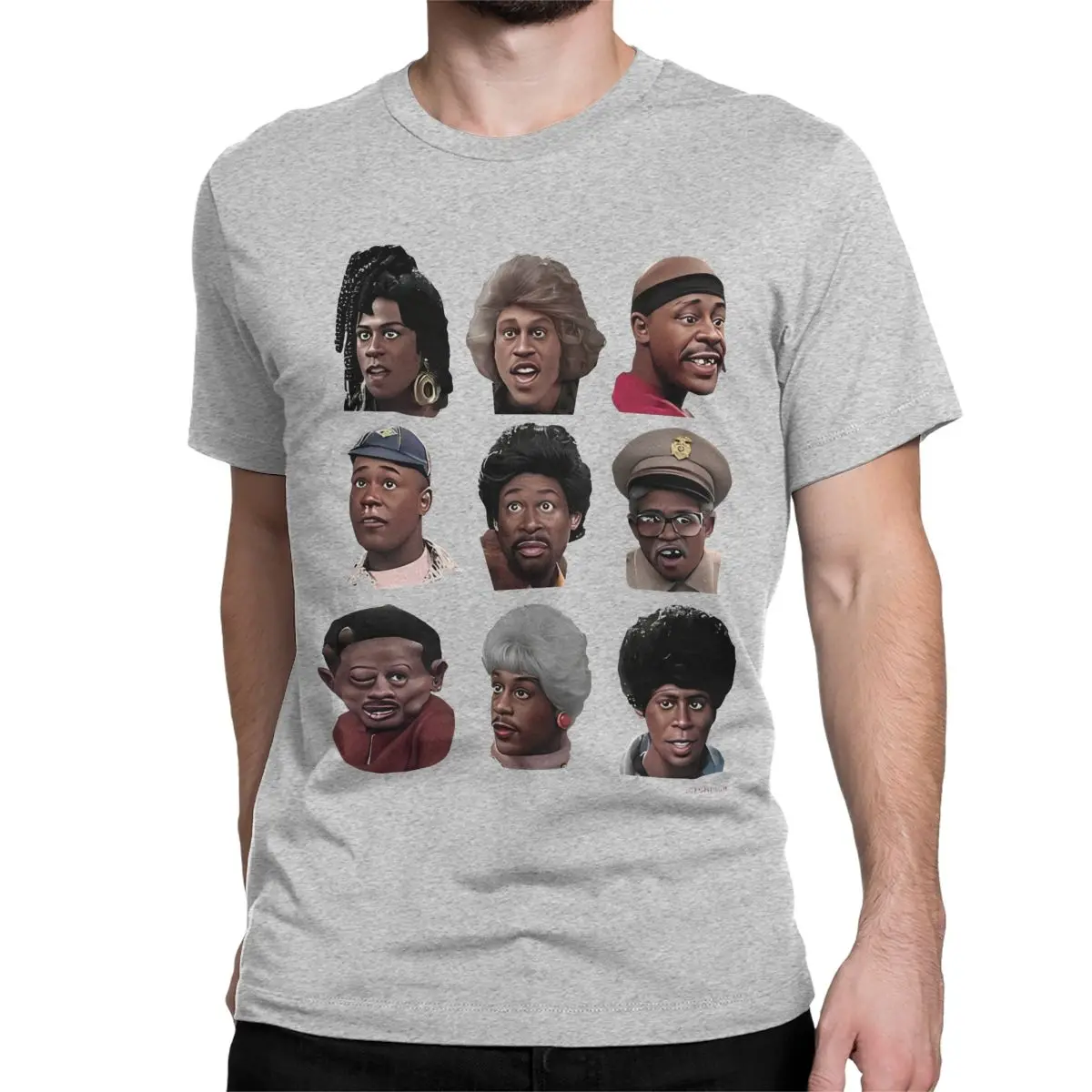 thumbnail image 1 of Camiseta para hombre y mujer de Martin Lawrence, estilo retro de comedia, de algodón, de manga corta, cuello redondo, tallas 4XL, 5XL y 6XL., 1 of 7