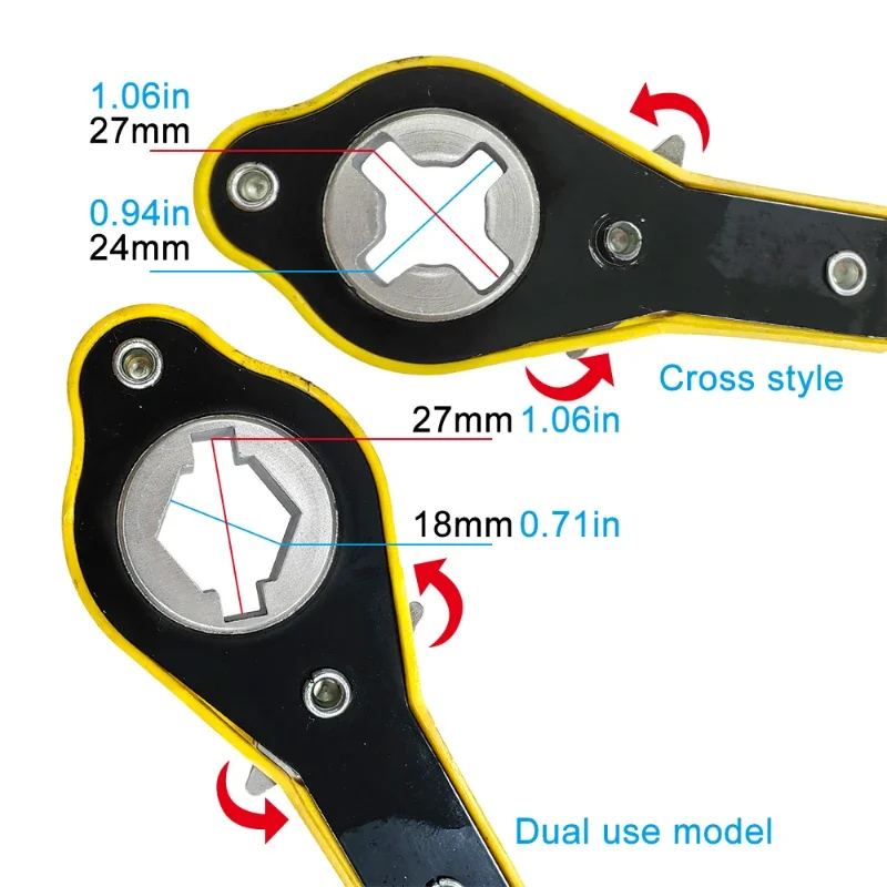 Auto Labor-Saving Jack Ratchet Wrench 3