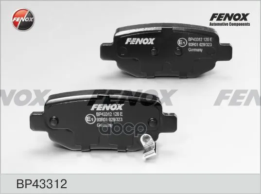 Колодки Тормозные Cherry Amulet Ii/A3/M11/Tiggo Зад. FENOX арт. BP43312 | Автомобили и мотоциклы
