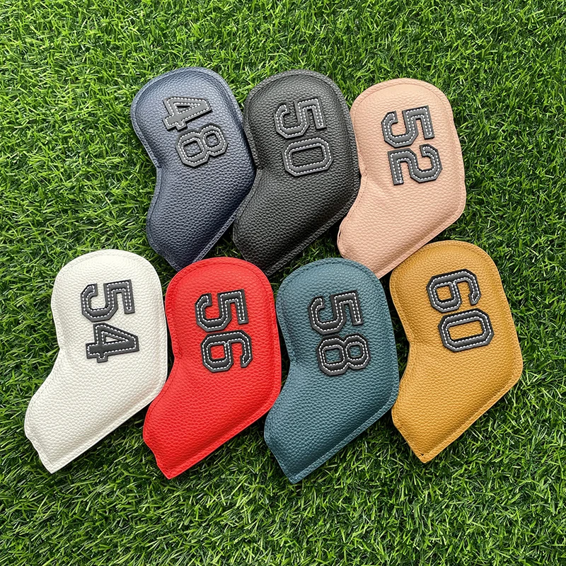 Golf Iron Cover Cover Irons Club PU Leather Golf Head Cover Golf Accessories