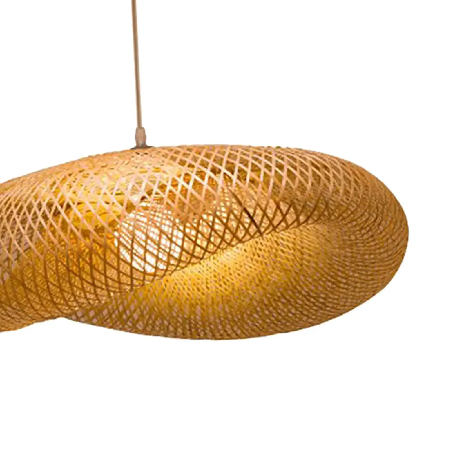 Artistic Bamboo Pendant Light