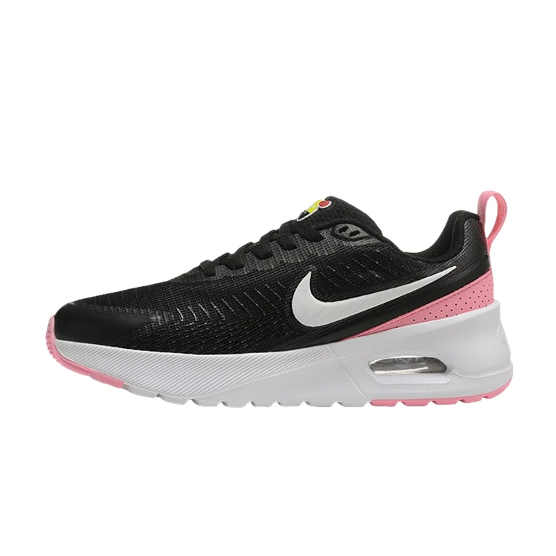 Description Picture 4 of itemIconic Brand Air Max Solo Men's and Women's Pink and White Pink Anti-slip Wear Comfortable Daily Low-top Retro Life Casual Shoes