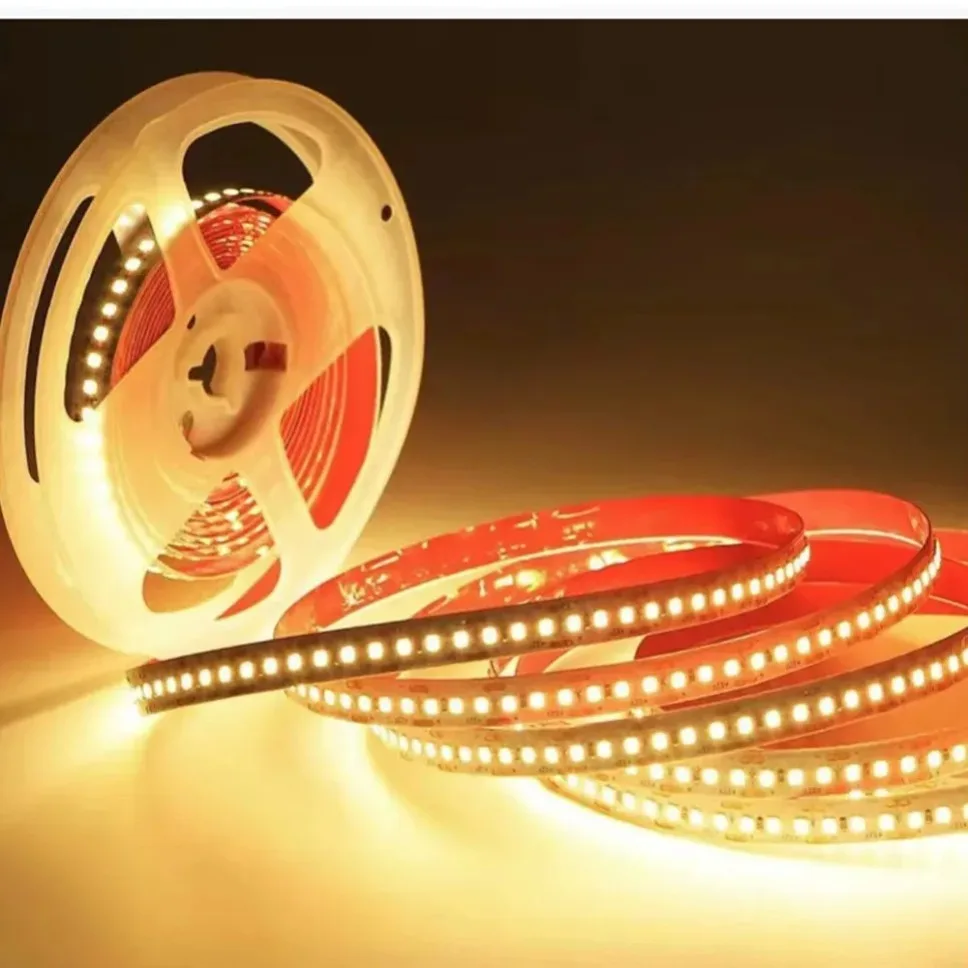 Enhanced LED Strip Light | Flexible Ribbon with 240 LEDs/M | Warm, Natural, Cold White Illumination | Indoor Lighting Solution