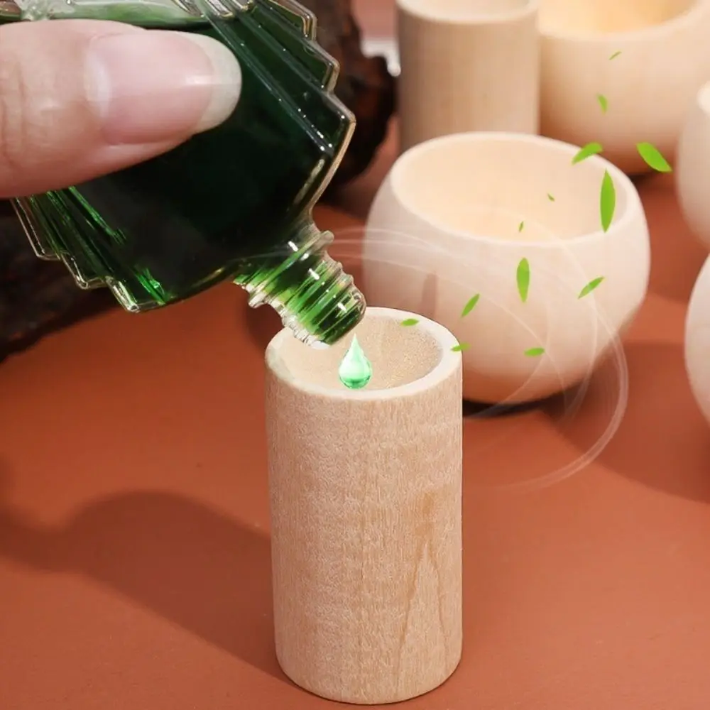 Wooden Essential Oil Diffuser Refreshing Sleep Slowly Volatile Expanded Fragrant Wood Long-lasting Floral Aromatherapy Inhaler Se6b36c3180e34cb2a492c3836cd95708Y