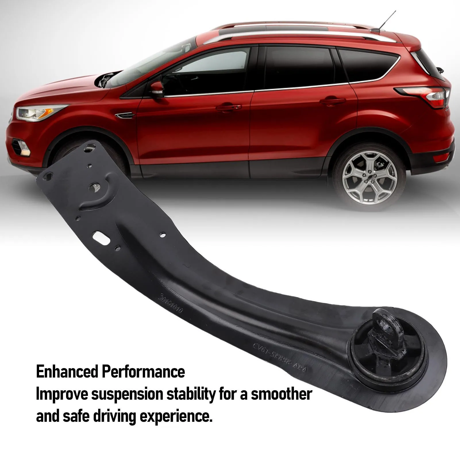 CV6Z5A968F Rear Suspension Trailing Arm 527-998 Metal Enhanced Stability Trailing Control Arm Replacement for Escape 2013-2019