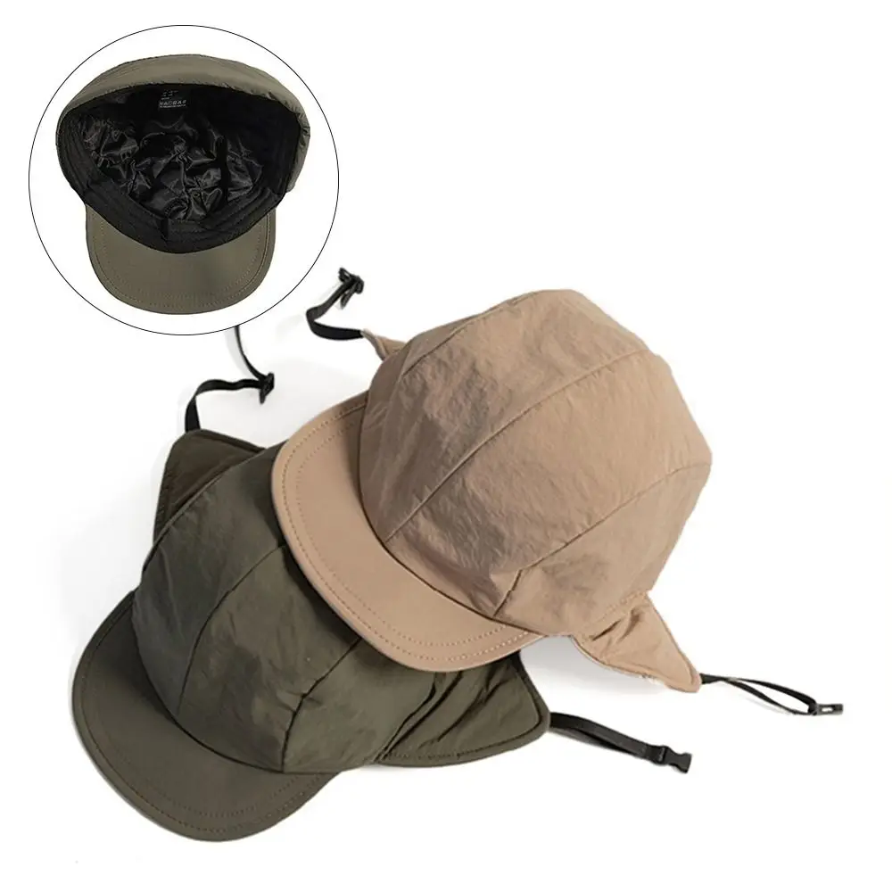 Men women winter fur earflap hat for outdoors