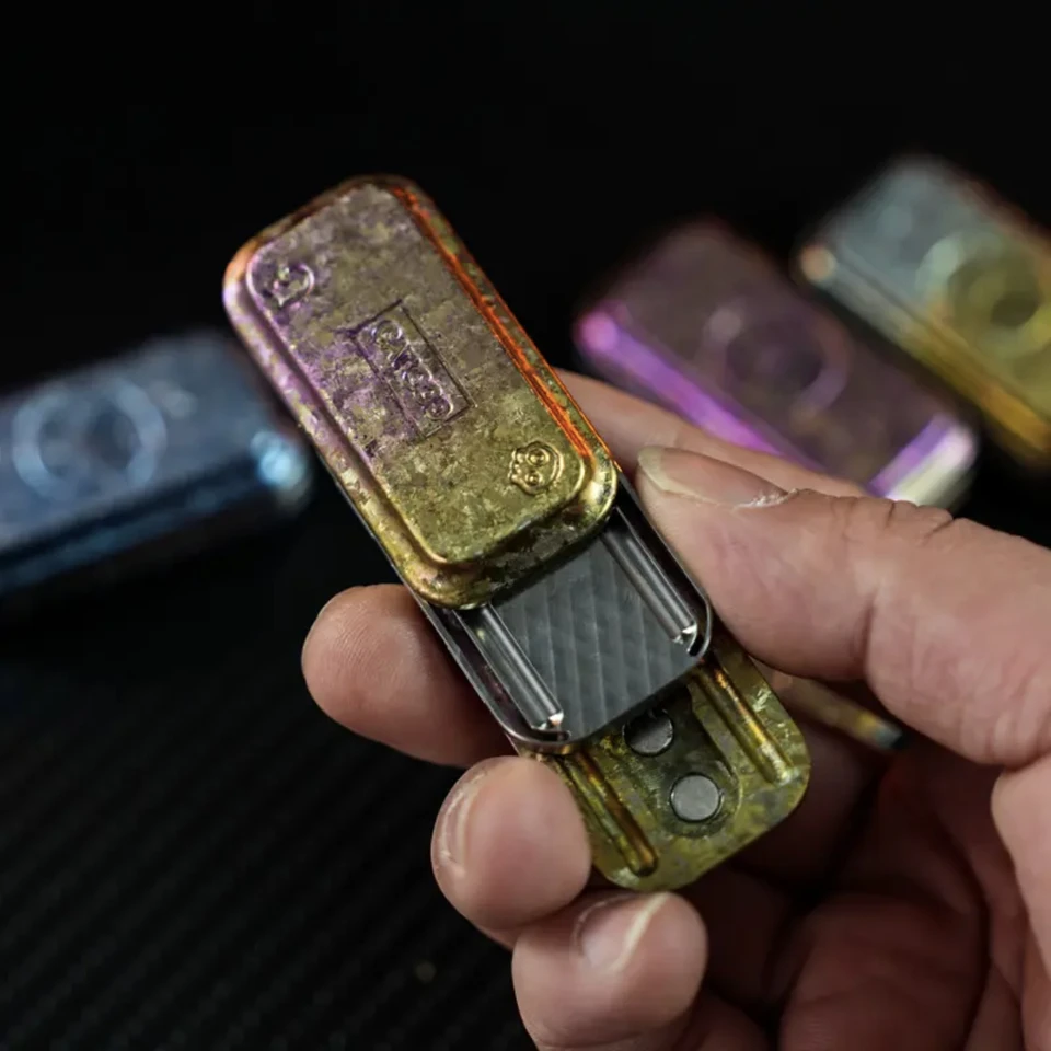 EDC Toys フィジェットトイ フィジェットスピナー チタン合金 音叉