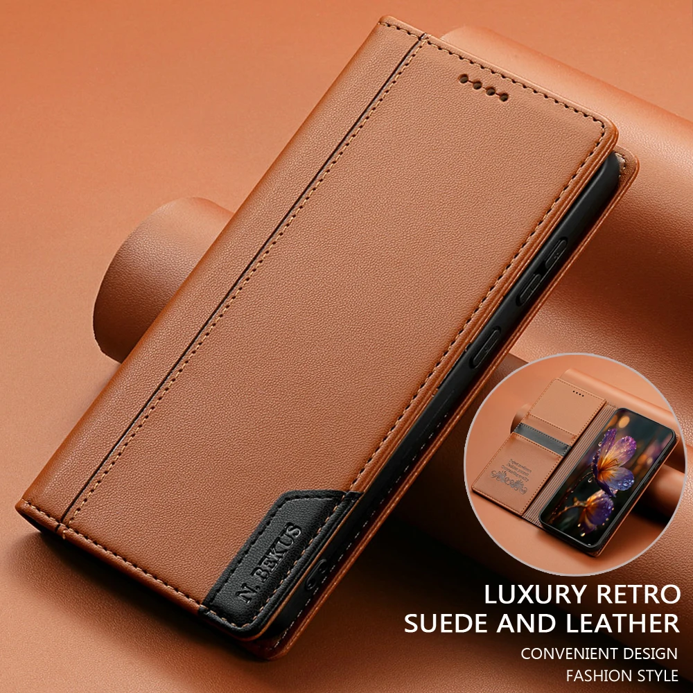 Luxury RFID Leather Flip Cover Case for Samsung Galaxy Note and S Series