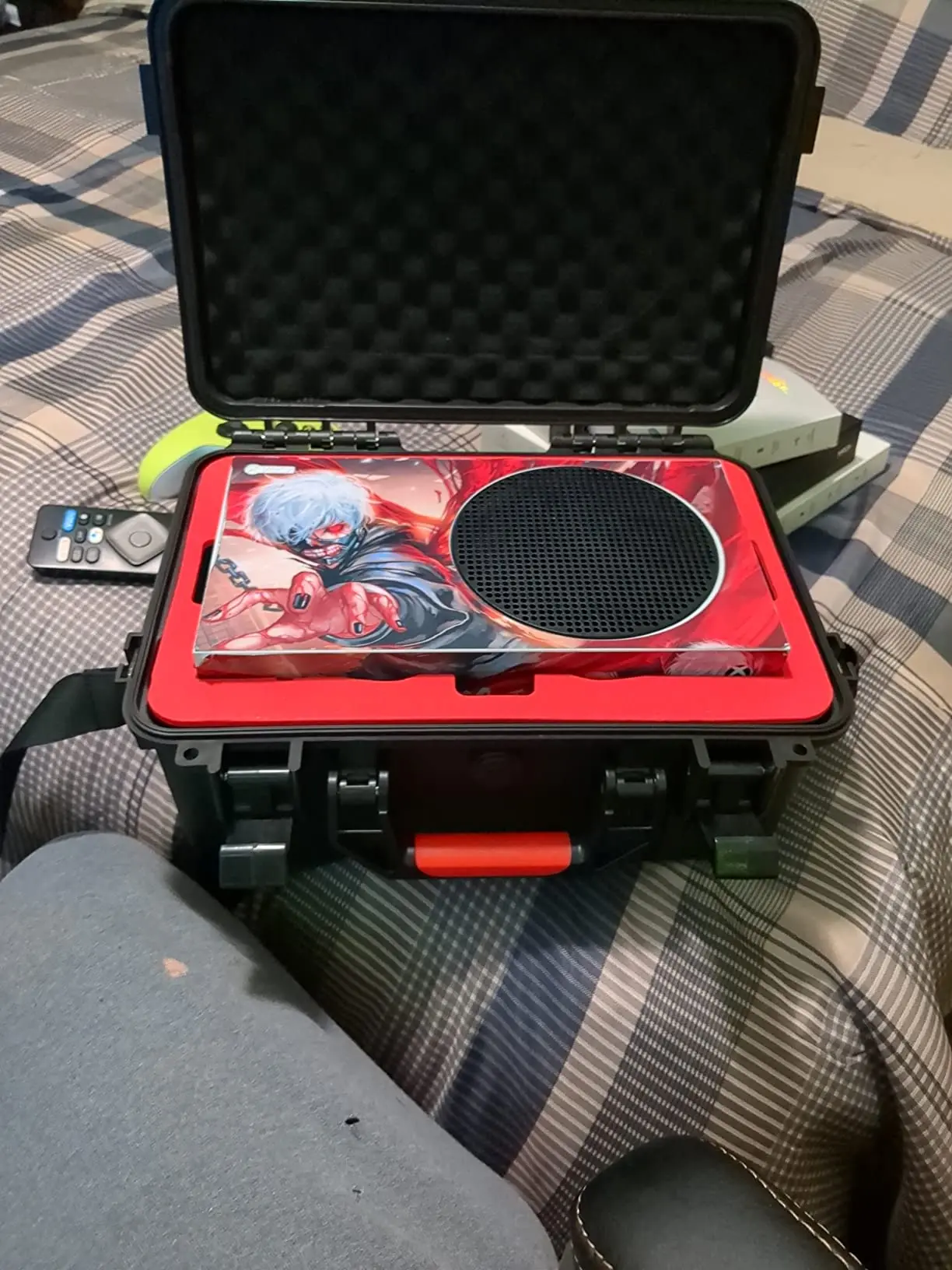 CarryingCaseforXboxSeriesSProfessionalDeluxeWaterproofCaseSoft