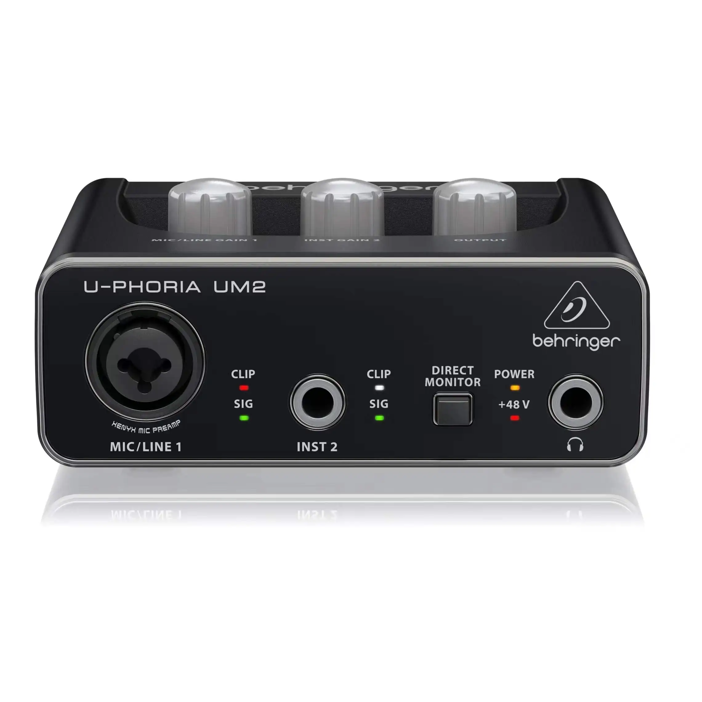 BEHRINGER UMC22 UM2 Audio Interface Microphone Headphone Amplifier Recording Sound Card AliExpress