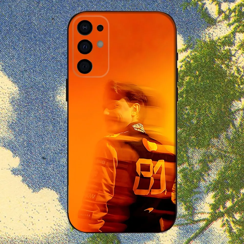 Oscar Piastri Inspired Black Phone Case Cover