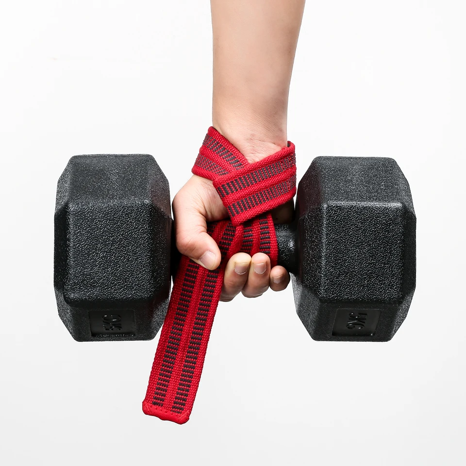Cinghie Da Polso Per Sollevamento Pesi - Antiscivolo, Con Passante Per Pollice, Per Bodybuilding E Trazioni